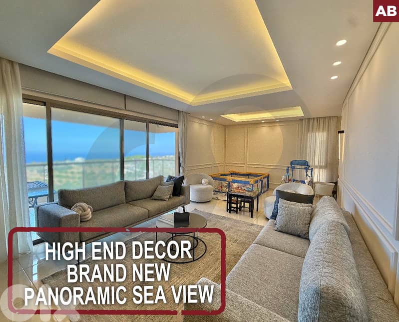 HIGH end decor - Panoramic sea view - Jeddayel - JBEIL REF#AB128001 0