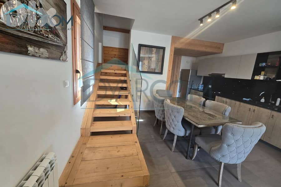 DY2963 - Faraya Furnished Duplex Chalet with Garden for Sale! 5
