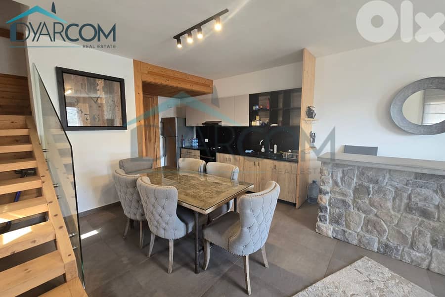 DY2963 - Faraya Furnished Duplex Chalet with Garden for Sale! 8