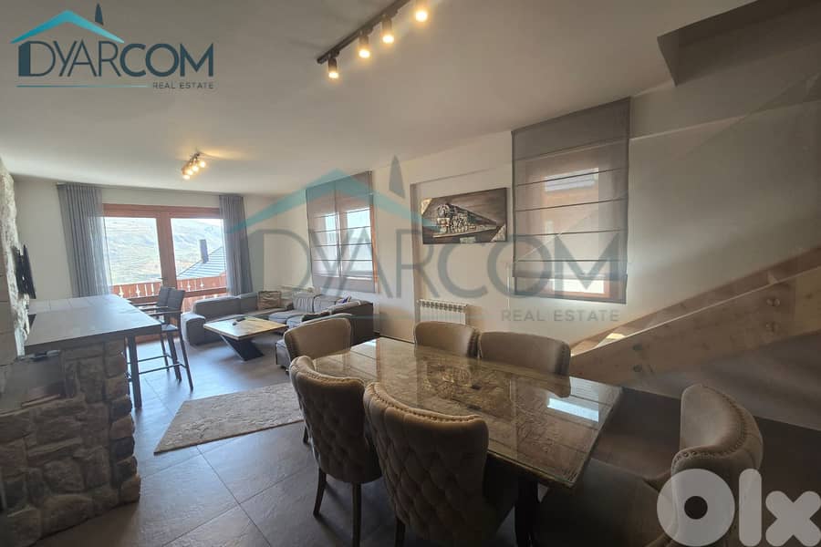 DY2963 - Faraya Furnished Duplex Chalet with Garden for Sale! 9