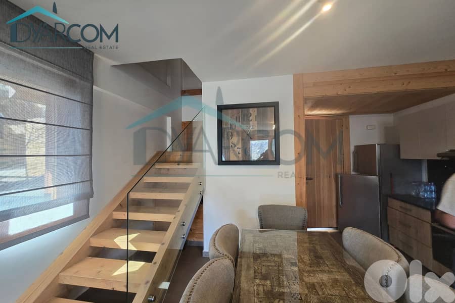 DY2963 - Faraya Furnished Duplex Chalet with Garden for Sale! 10