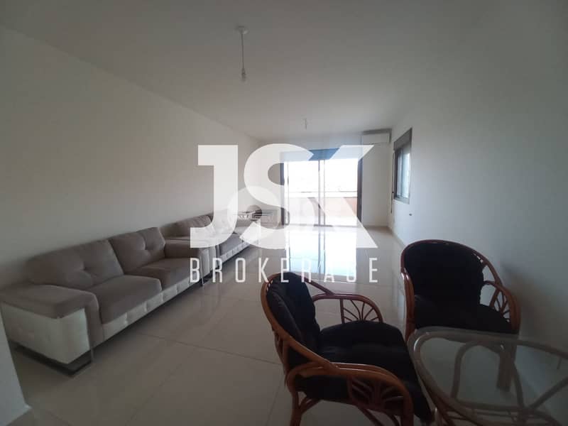 L19589 - Furnished Duplex For Rent in Jbeil 0