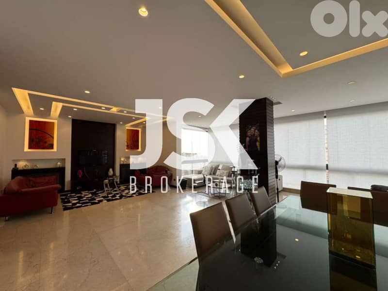 L19591 - Fully Furnished High-End Apartment For Sale in Mansourieh 0