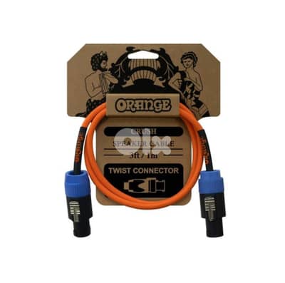 Orange Crush 3' Speaker Cable, Twist Connector to Twist Connector (Spe