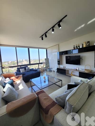 TWO APARTMENTS IN BSALIM SEA VIEW + TERRACES 300SQ , BS-190