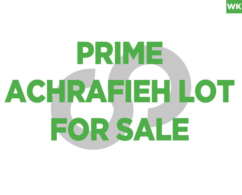 Highway Entrance, prime location, achrafieh REF#WK127984 0