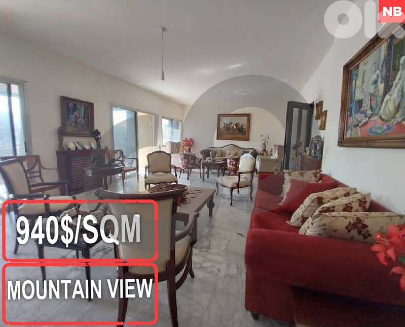 mountain view, prime location, metn, mtayleb/مطيلب REF#NB127735 0