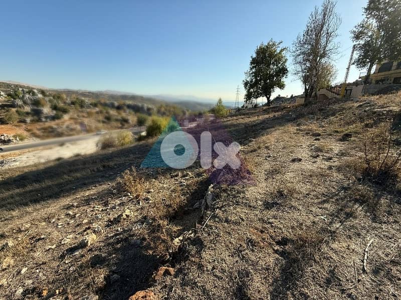 1214m2 Prime Land+panoramic view 4 sale in Faytrounأرض للبيع في فيطرون 1