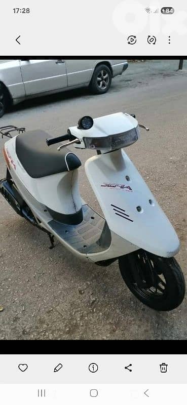 suzuki sepia motocycle 4 sale