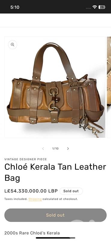 Chloé kerala tan
