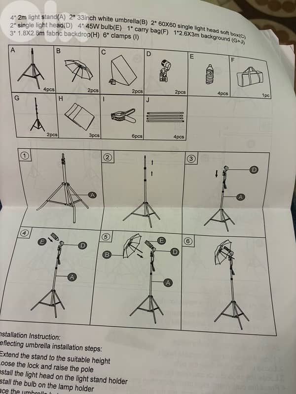 product lighting set 9