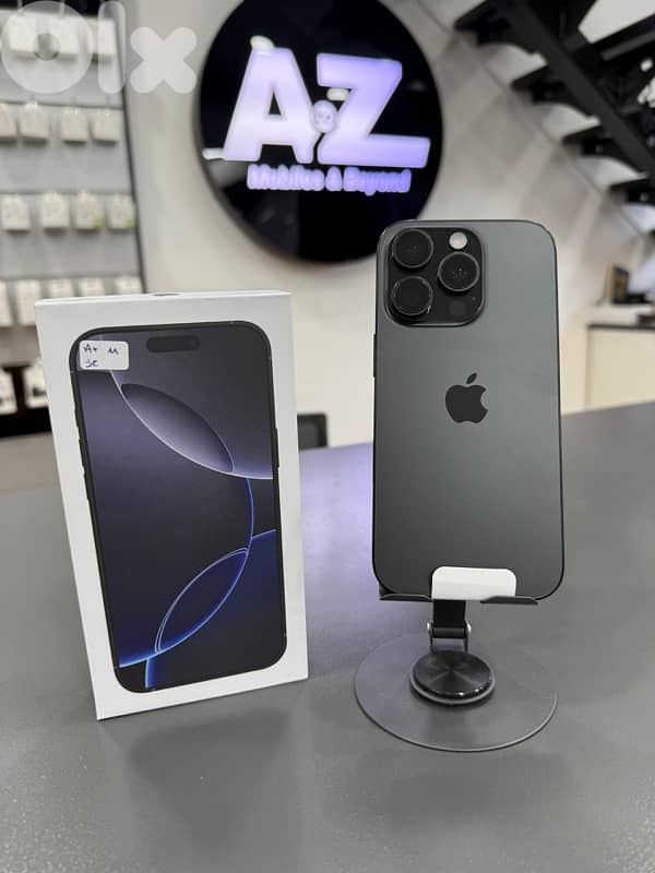 IPHONE 16PRO 256GB E-SIM OPEN BOX 0