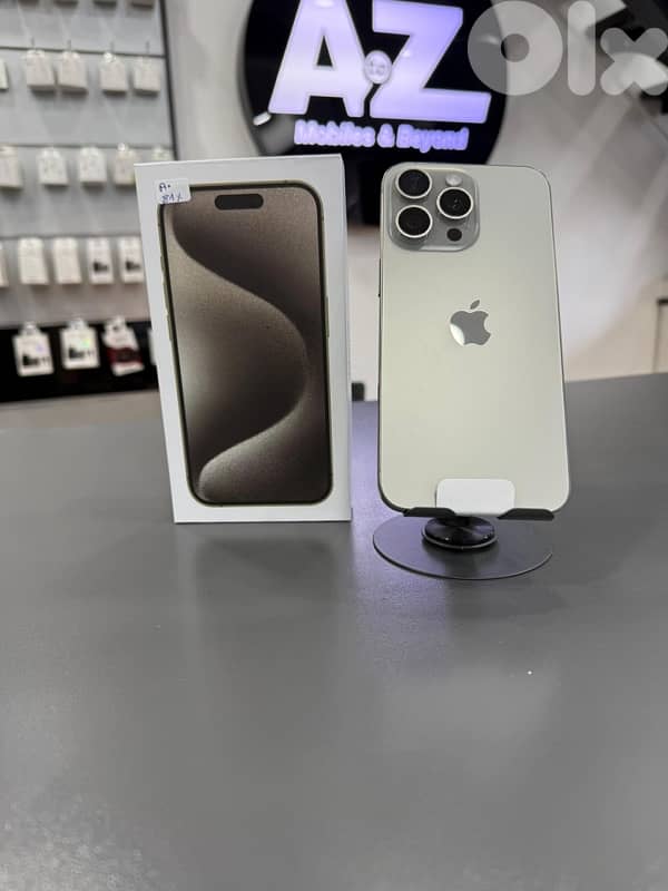 IPHONE 15PROMAX 512GB OPEN BOX 0