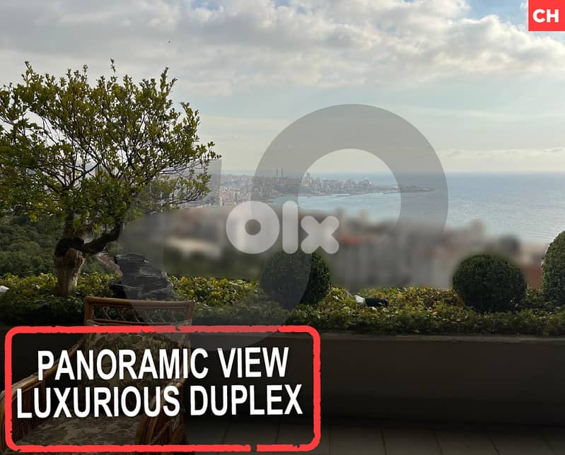 Luxurious duplex, great view, sahel alma/ساحل علما  REF#CH128031 0