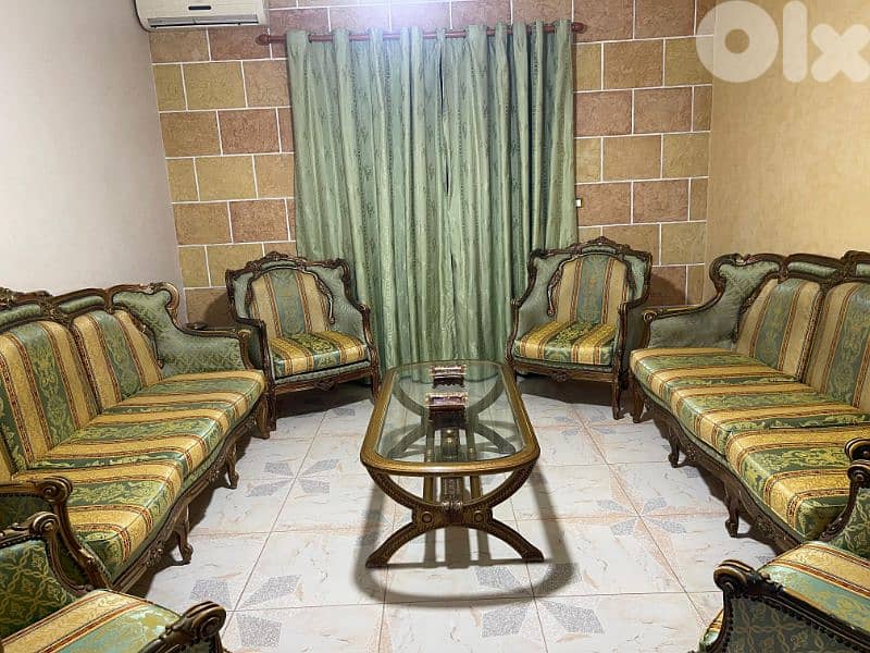 صالون خشب زان 3