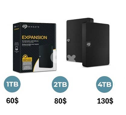 Seagate Expansion Hard Drive 2.5 Inch External Usb 3.0 Stkm1000400 3