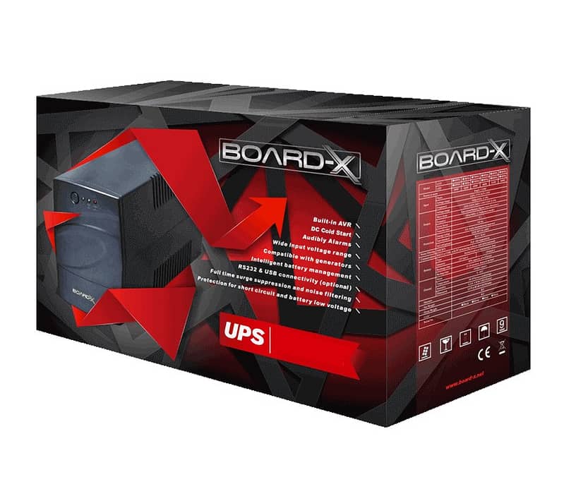 Board-X Ups Offline 850Va 1500Va 2000Va 2500Va 3000Va Internal Battery 1