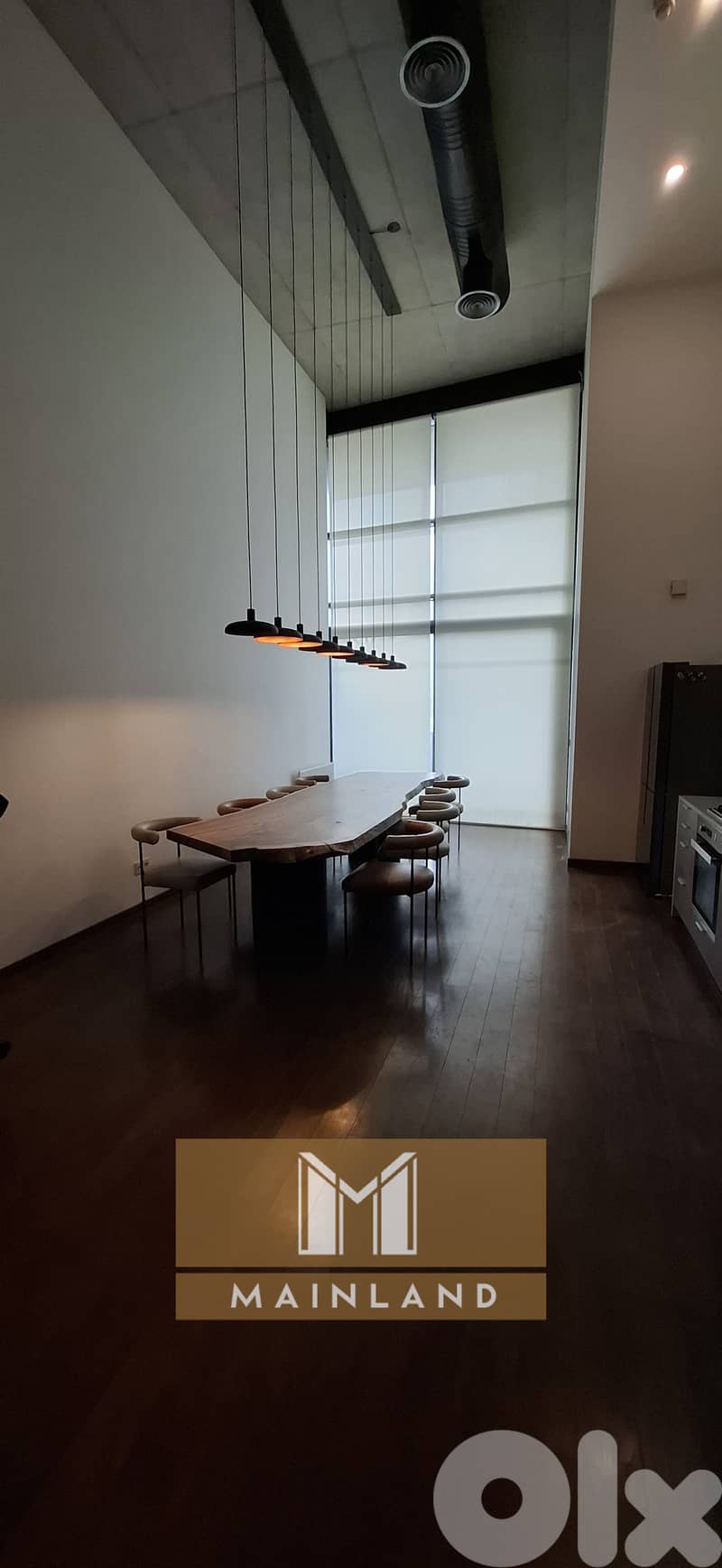 Modern Loft Achrafieh apartment for Rent with outdoor space 0