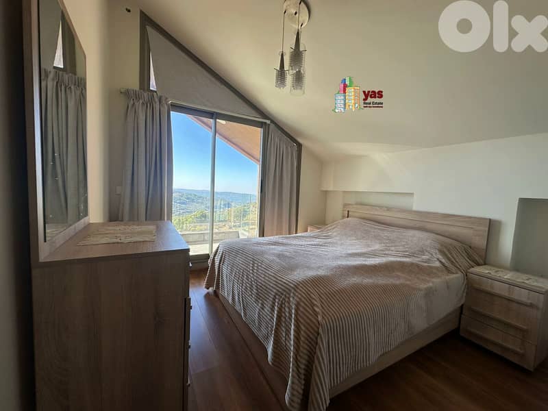 Faqra 80m2 | Furnished Chalet | Modern | Mountain View | Rent | DA/RS 8