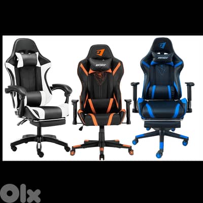 Jertech Gaming Chair GP101 with 2D Armrests, Extreme Stability Metal