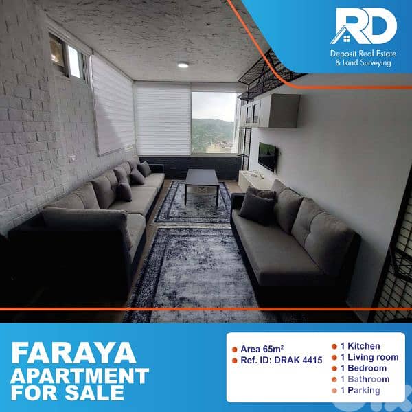 chalet for sale at faraya - أرض للبيع في فاريا 0