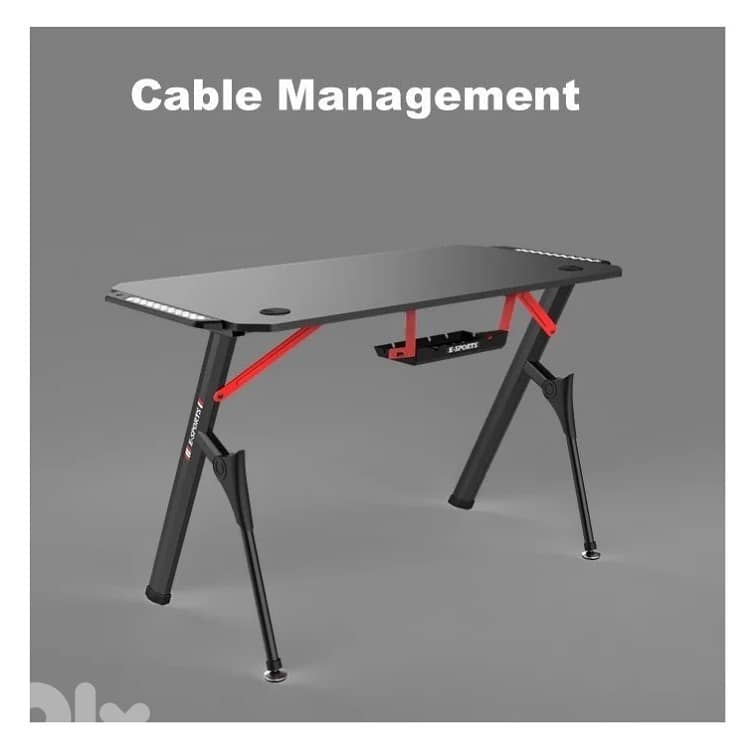 Dhybrid GD514 Premium Quality & stable design Gaming Desk with RGB 3