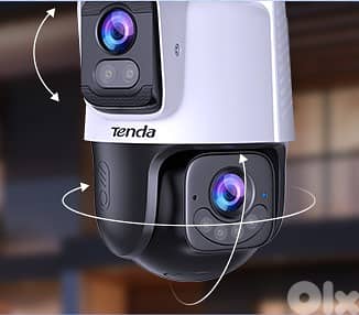 Tenda Ip Wifi Camera Ch9 Dual Lens 6MP Outdoor 30 Meters Night Vision 2