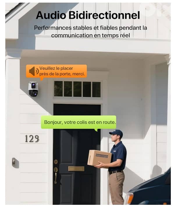 Tenda Ip Wifi Camera Ch9 Dual Lens 6MP Outdoor 30 Meters Night Vision 7