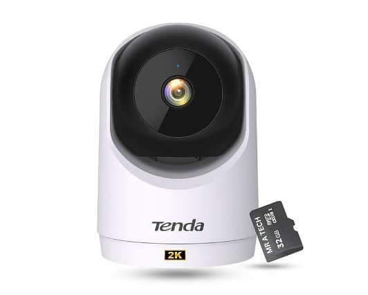 Tenda Ip Ai Camera 2k Cp3 1080P 360 Degree Tilt Indoor Two-way Audio 0