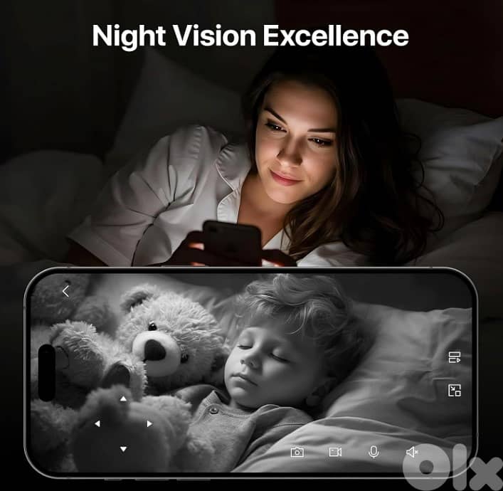 Tenda Ip Ai Camera 2k Cp3 1080P 360 Degree Tilt Indoor Two-way Audio 6