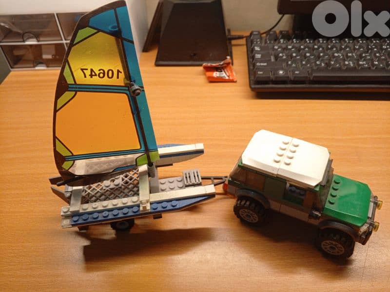 Lego set (one wheel modified) *NOT ORIGINAL LEGO* 0