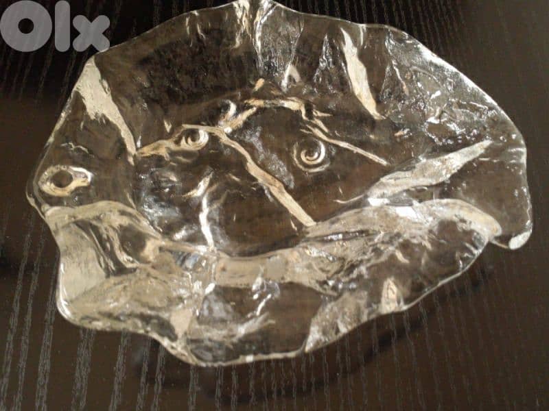 Glass ashtray - Not Negotiable 1