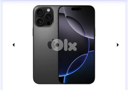 16 pro max black used like new