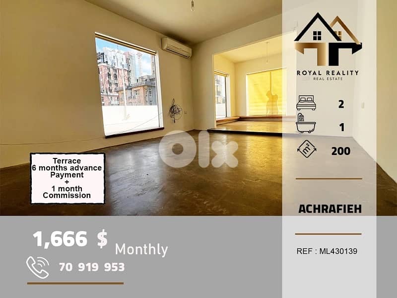 apartments for rent in Achrafieh beirut شقق للايجار في الاشرفية بيروت 0