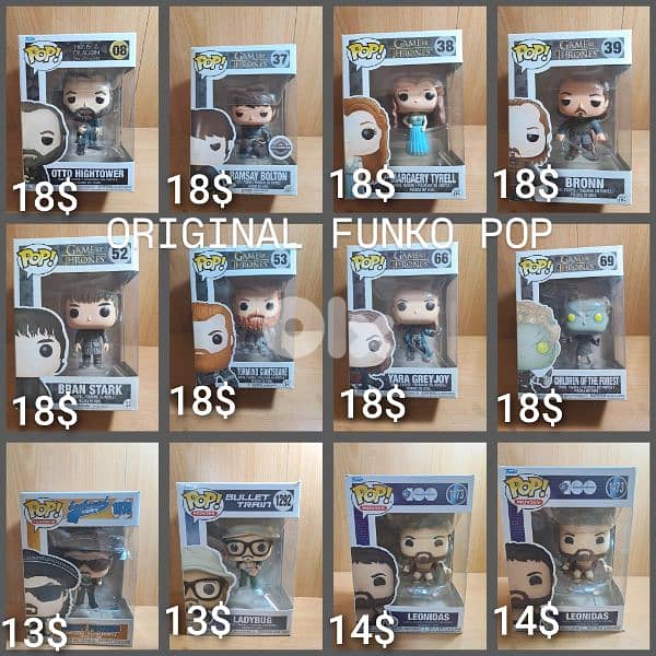 Funko pop game of thrones and other collection 0