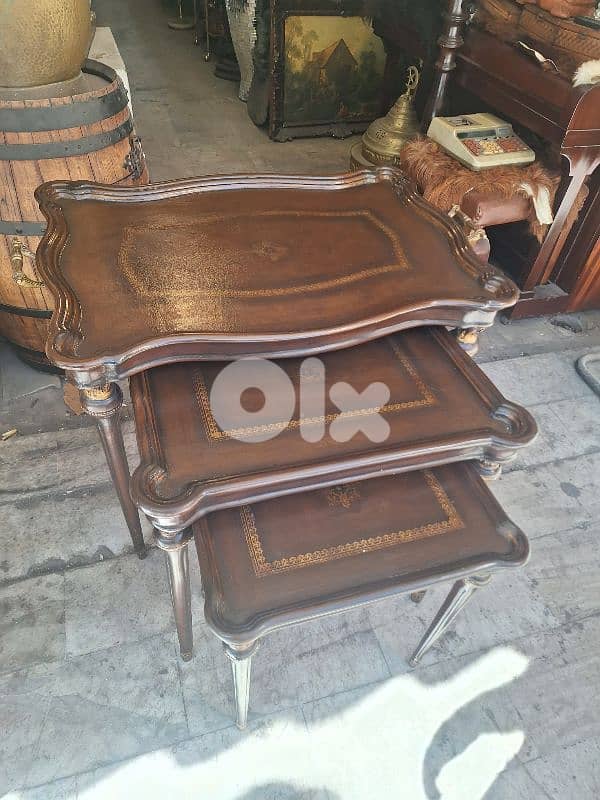 طقم طاولات جيغون فخم ومميز انتيك رائع جدا سعر مغري 6