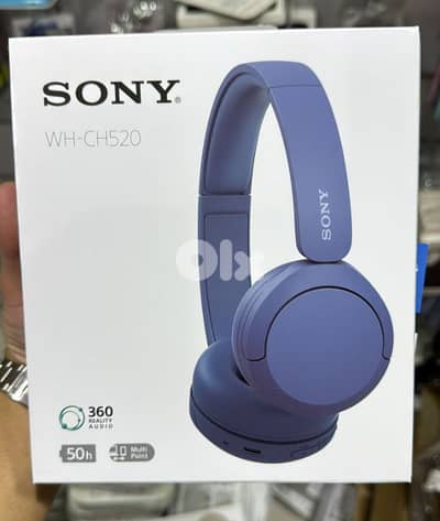 Sony WH-CH520 Headphone Blue