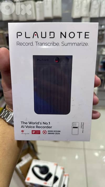 Plaud Note AI voice recorder 64gb black