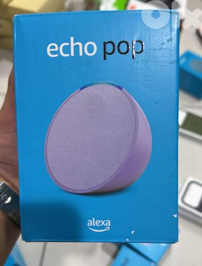 Amazon echo Pop purple