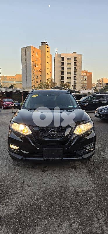 Nissan Rogue 2017 low mileage 4wd 2.5 injection radar 5 camera panoram 0