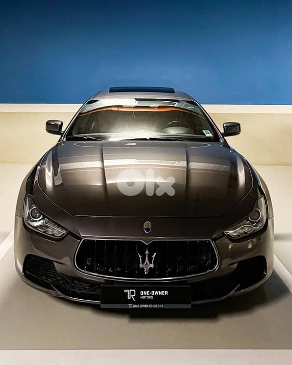 1 Owner - Bazerji Source - Maserati Ghibli 2015 0