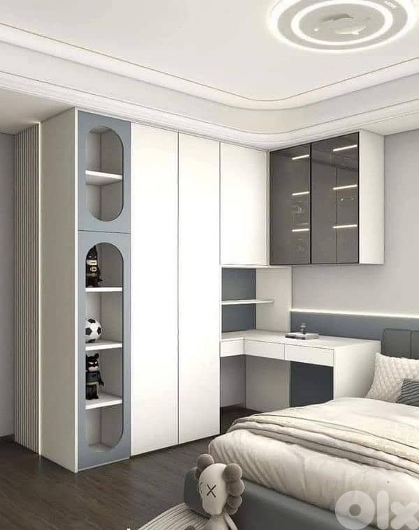 تفصيل كافة الخزاين وغرف نوم كاملة 0