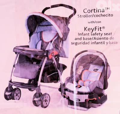 Chicco Stroller / car seat / walker + Love'n Care high chair