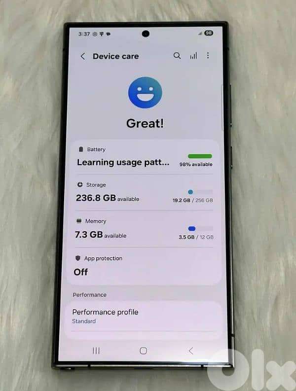 Samsung S24 Ultra 256gb/12gb used like new 2