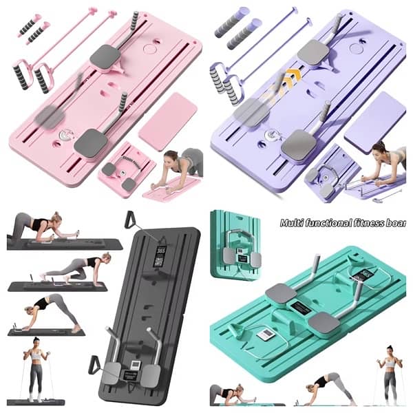 full body pilates workout board 1