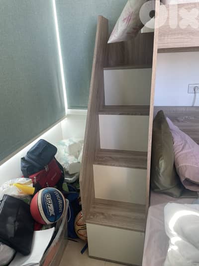 Unique Double Bed (Master + Single) with Foma Mattress