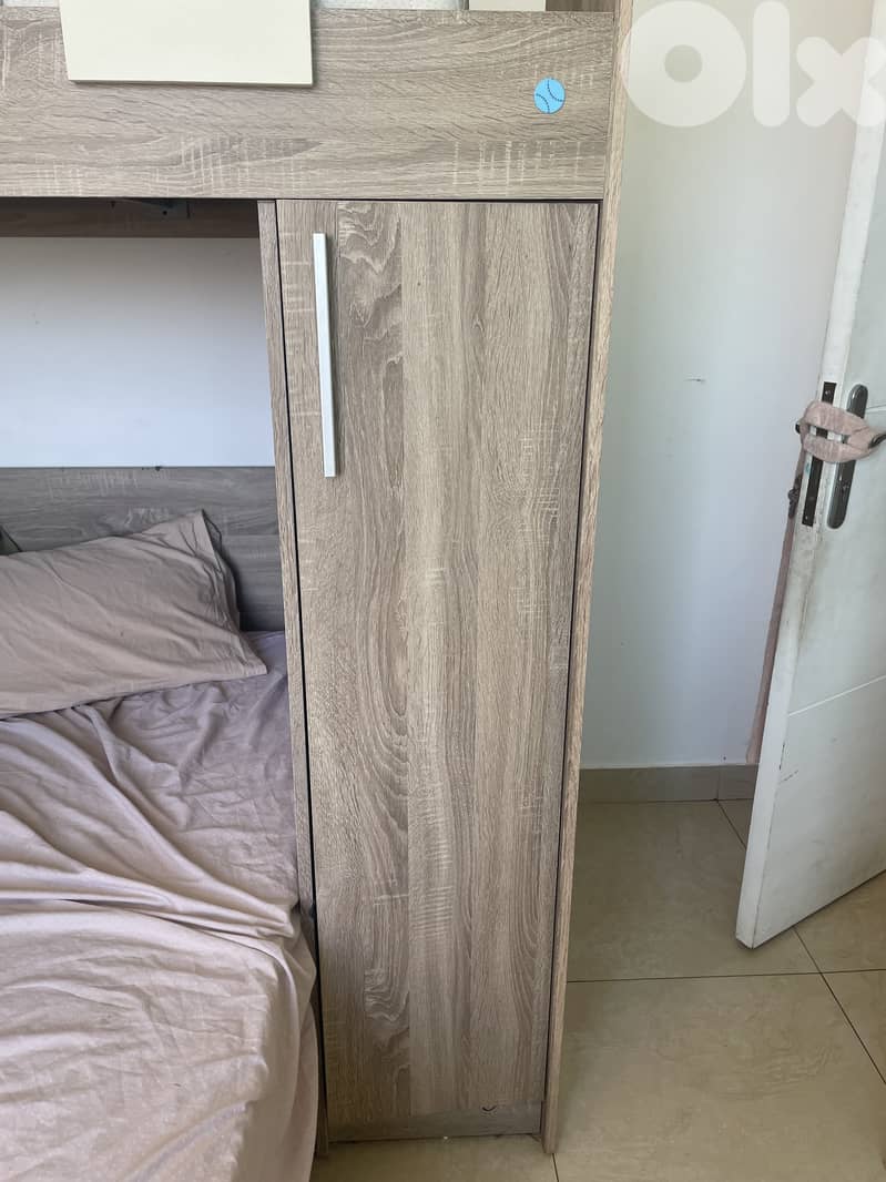 Unique Double Bed (Master + Single) with Foma Mattress 1