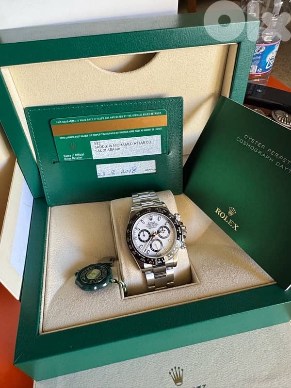 rolex daytona panda 2