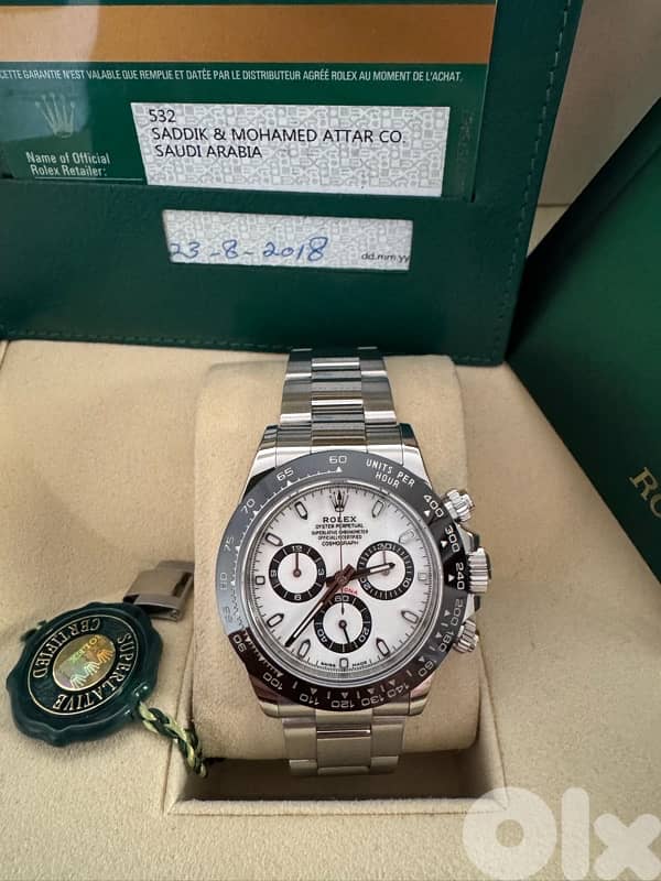 rolex daytona panda 3