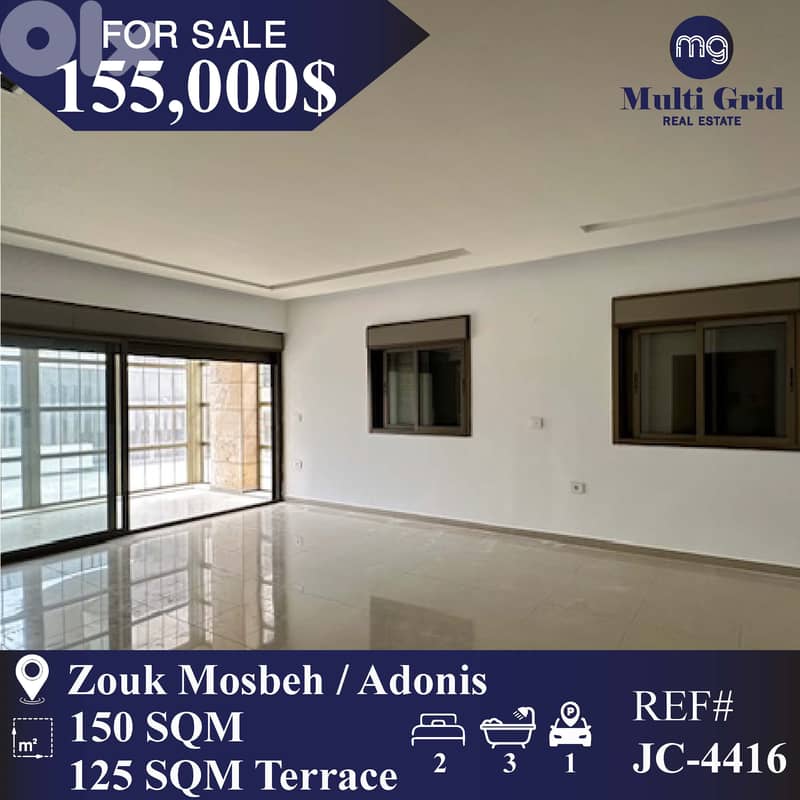 JC-4416 / Apartment for Sale in Adonis , شقة للبيع في أدونيس 0